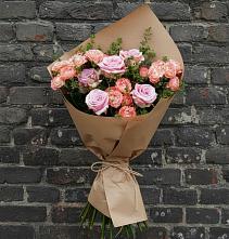 Букет цветов из:  Розы #REPLACE_PRED# Нижние Вязовые