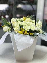 Цветочная композиция из Розы  в Нижние Вязовые